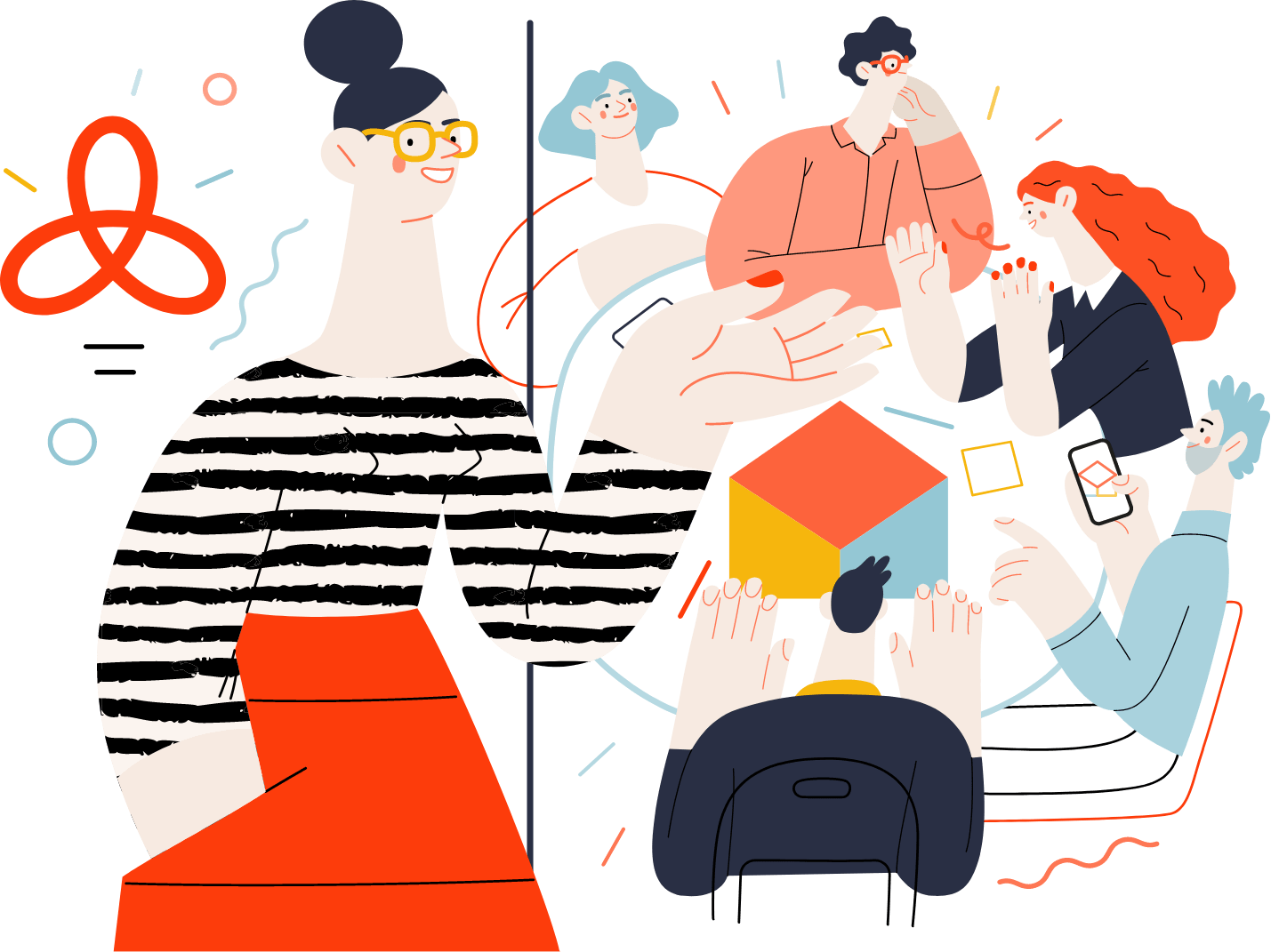 Focus Group Illustration